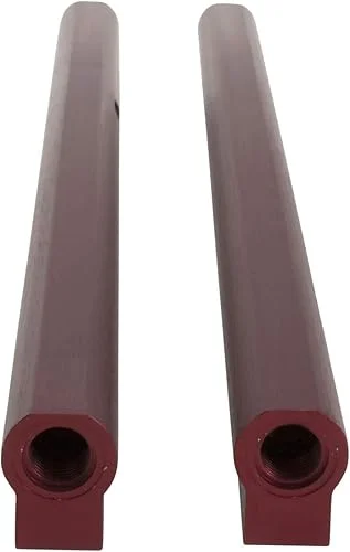 5020 High Flow Performance Billet Aluminum Fuel Rail Kit for Camaro V8, SS, LS3, L99, Red