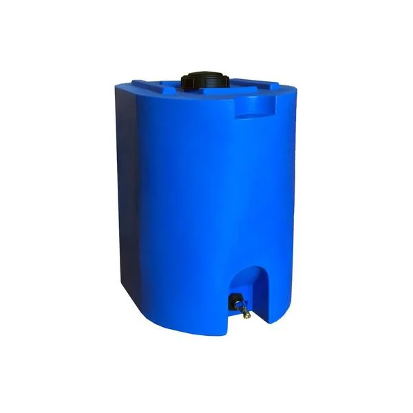 55 Gallon WaterPrepared Blue Water Storage Tank
