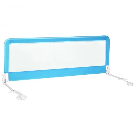 59″ Breathable Baby Children Toddlers Bed Rail Guard-Blue