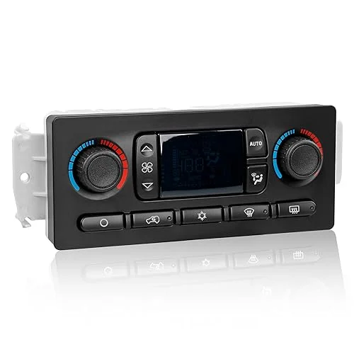 599-211XD Climate Control Module A/C Heater Air Conditioning Panel Compatible with Chevy Silverado Avalanche Suburban GMC Sierra Yukon XL 1500 2500 3500 Cadilla Escalade