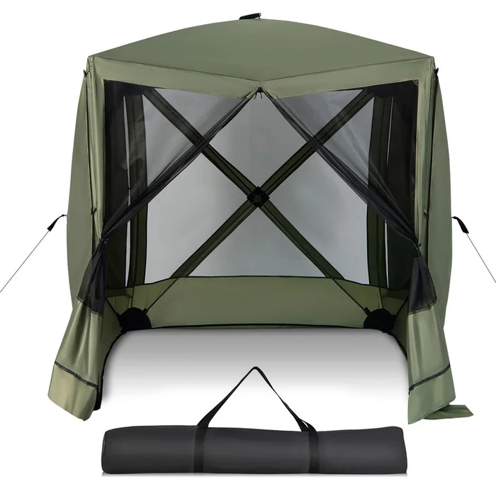6.7 x 6.7-Foot Pop-up Gazebo with Netting and Carrying Bag