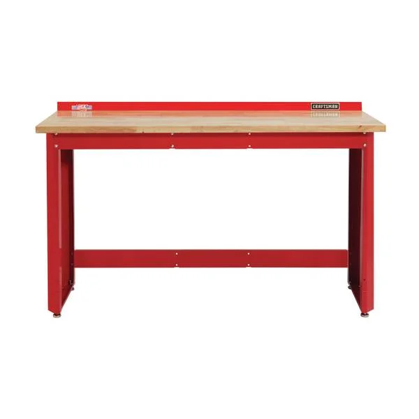 6′ Workbench with Wood Top