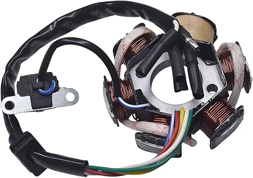 6-Coil 5 Wires Pole Magneto Flywheel Stator For 50cc 90cc 110cc 125cc PIT Quad Dirt Bike ATV Buggy