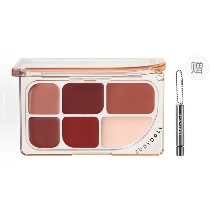 6-Color Lip Palette #01 Toffee