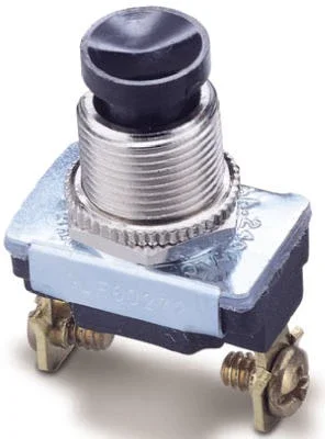 6a Single-pole/single-throw Push Button Switch