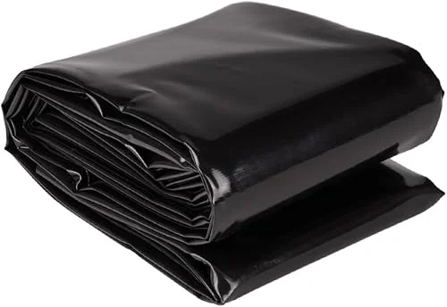 7×10 Feet Pond Liner, 20 Mil HDPE Pond Liner UV Resistant Easy Cutting, Pond Liner for Natural Looking Ponds, Waterfall, Koi Ponds and Water Garden