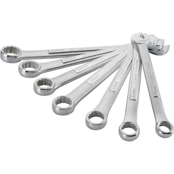 7 Piece Metric Combination Wrench Set