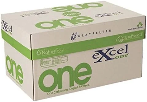 8.5 x 11 Excel One Carbonless Paper, 2 Part Reverse (Bright White/Pink), 2500 Sets, 5000 Sheets, 10 Reams