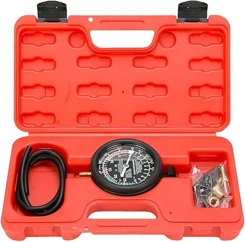 8MILELAKE Fuel Pump and Vacuum Tester Gauge Leak Carburetor Pressure Diagnostics