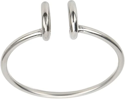 8mm 316 Stainless Steel Anchor Retrieval Ring Polished for Boat Yacht Fishing