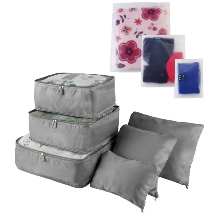 9-Piece Packing Cubes for Travel, Storage, and Organization