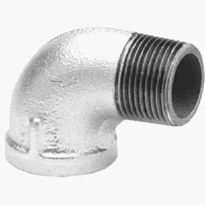 90-degree Galvanized Pipe Street Elbow, 3/4 In.