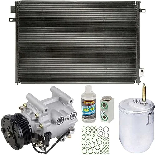 A/C Kit w/AC Compressor Condenser & Drier For Jaguar S-Type V8 Lincoln LS V8 & Ford Thunderbird – BuyAutoParts 60-89477CK New