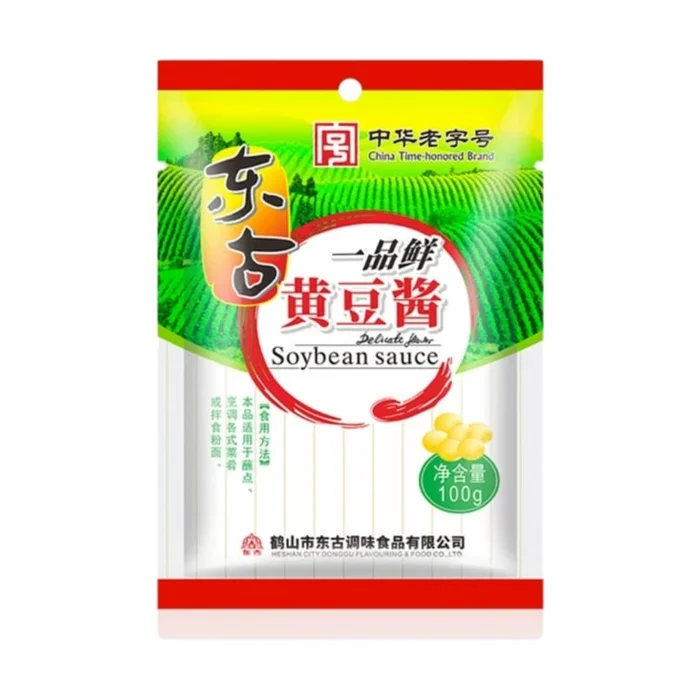 A fresh soybean sauce Northeast original dipping vegetables dipped in green onions 100g*1 bag