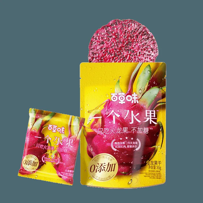 A fruit dried dragon fruit 65g