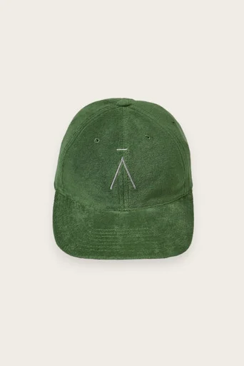 A Logo Towelling Cap – Emerald