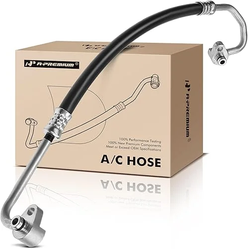 A-Premium A/C Discharge Line Hose Assembly Compatible with Dodge Grand Caravan 2008-2010 & Chrysler Town & Country 2008-2010, Voyager 2008, 3.3L 3.8L, Compressor to Condenser