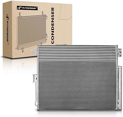 A-Premium Air Conditioning A/C Condenser Compatible with 2011-2021 Jeep Grand Cherokee & 2011-2021 Dodge Durango, Replace# 55038003AE