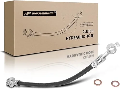 A-Premium Clutch Hydraulic Hose Line Compatible with Infiniti G35 2003-2007 & Nissan 350Z 2003-2006 V6 3.5L, Replace# 30855AC70A, 30855CD002