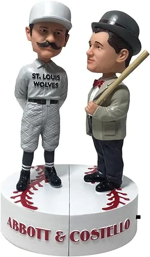 Abbott & Costello Talking Dual Bobblehead Baseball