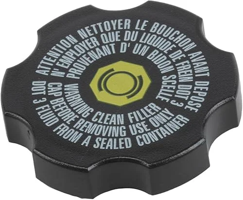 ACDelco GM Genuine Parts 20819283 Brake Master Cylinder Reservoir Cap, Black