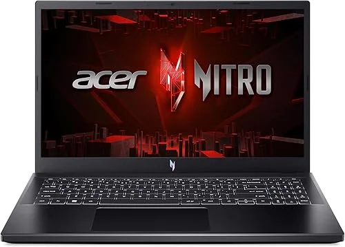 Acer Nitro V Gaming Laptop | Intel Core i7-13620H Processor | NVIDIA GeForce RTX 4050 Laptop GPU | 15.6′ FHD IPS 144Hz Display | 16GB DDR5 | 512GB Gen 4 SSD | WiFi 6 | Backlit KB | ANV15-51-73B9