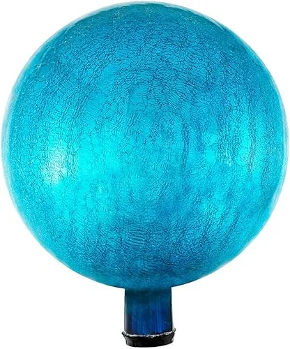Achla Designs 12-Inch Gazing Globe, Teal, Large