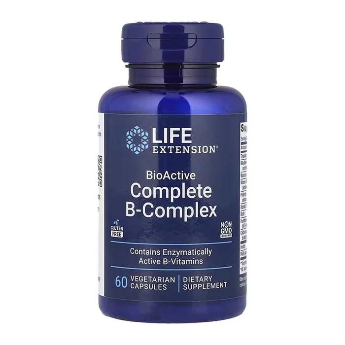 Active B vitamins 60 capsules/box complex multiple VB50 folic acid inositol b12 b6 group overtime staying up late