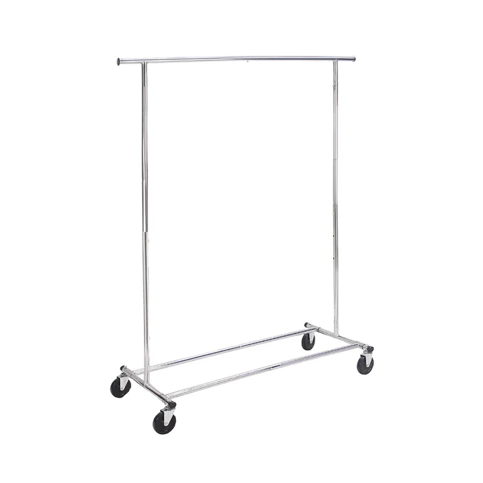 Adjustable Rolling Garment Rack