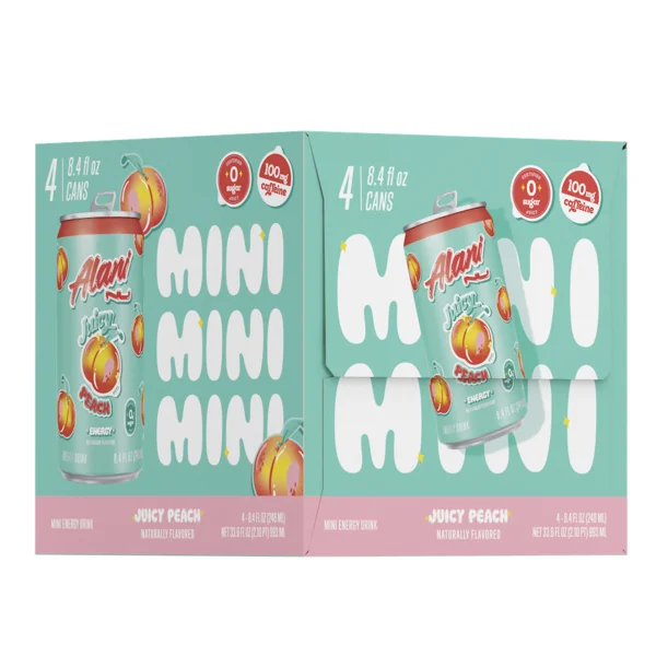 Alani Nu Juicy Peach, Mini Energy