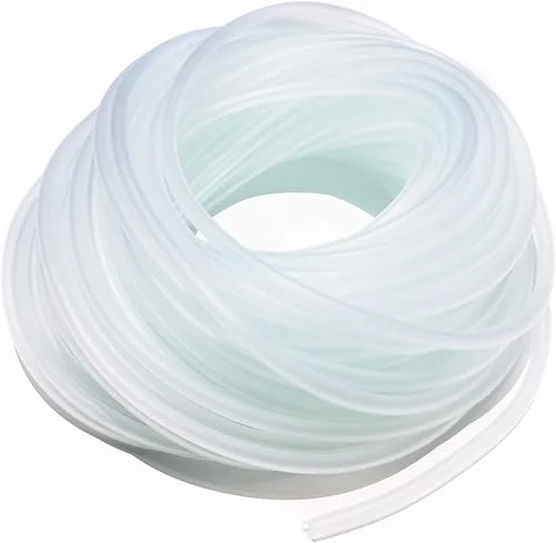 ALEGI Standard 3/16′ Flexible Airline Tubing with Connectors for Aquariums, Terrariums and Hydroponics (100Feet)