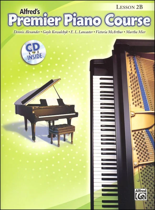 Alfred’s Premier Piano Course Level 2B With CD