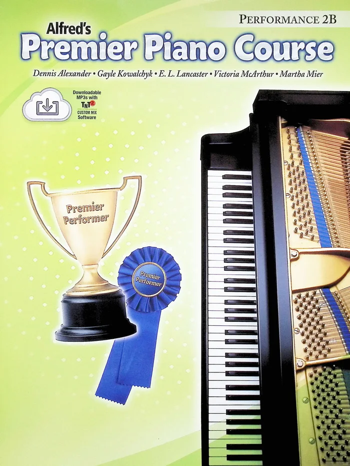 Alfred’s Premier Piano Course Performance Book Level 2B With Downloadable MP3s
