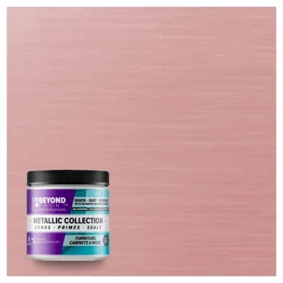 All-in-one Refinishing Paint For Furniture, Cabinets, Countertops, More, Metallic Rose Gold, Pt.