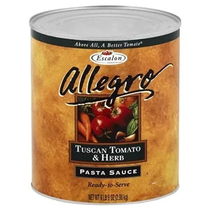 Allegro Tuscan Tomato & Herb-105 oz.-6/Case