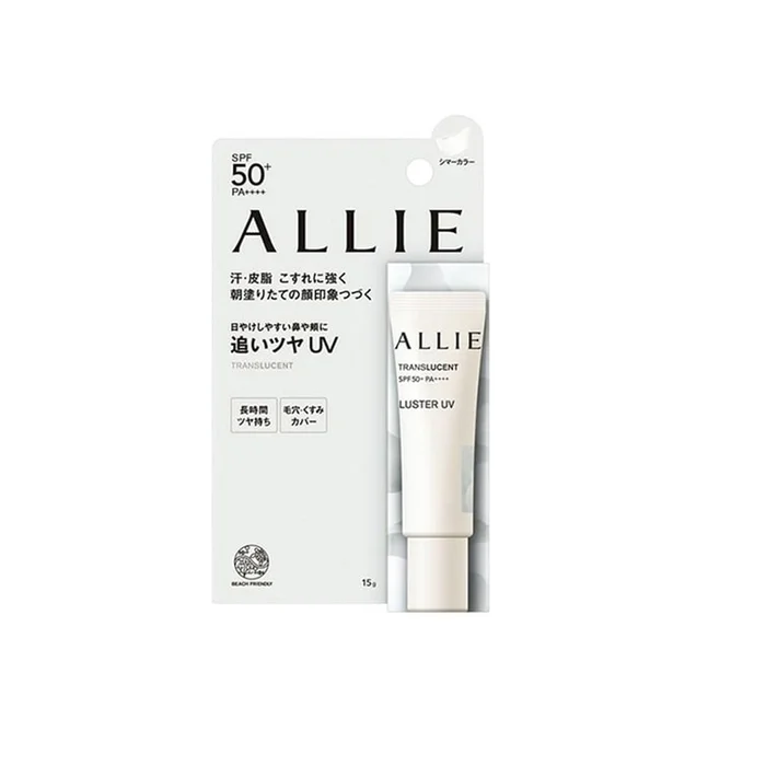 ALLIE SPF50+/PA++++ Sunscreen Tinted & Isolation Blush Sun Lotion 15g Transparency