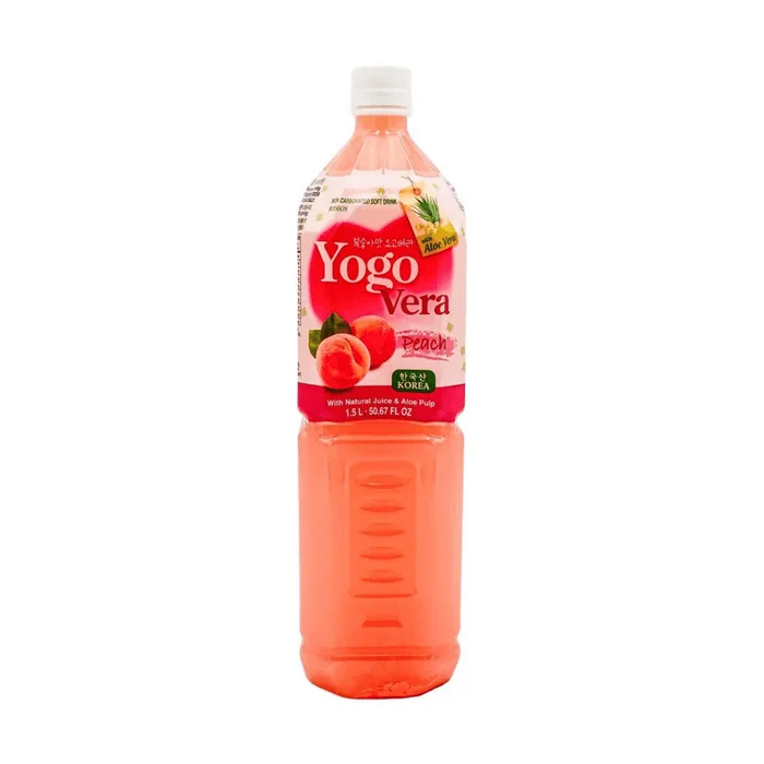 Aloe – Peach Soft Drink 50.67oz