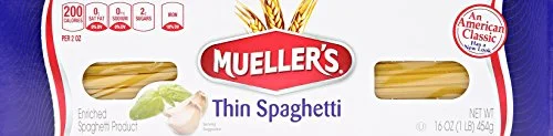 American Italian Pasta Co Mueller’s Thin Spaghetti, 16 oz