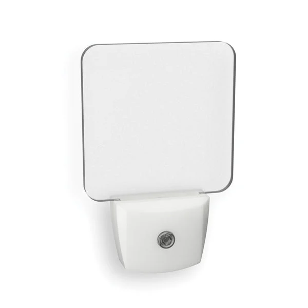 AmerTac NL-SCRN Translucent Screen Night Light, 120 V, 0.5 W, LED Lamp, Warm White Light, 2 Lumens, 3000 K Color Temp