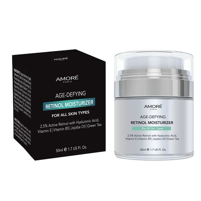 Amoré Paris™ Age-Defying Retinol Moisturizer for All Skin Types