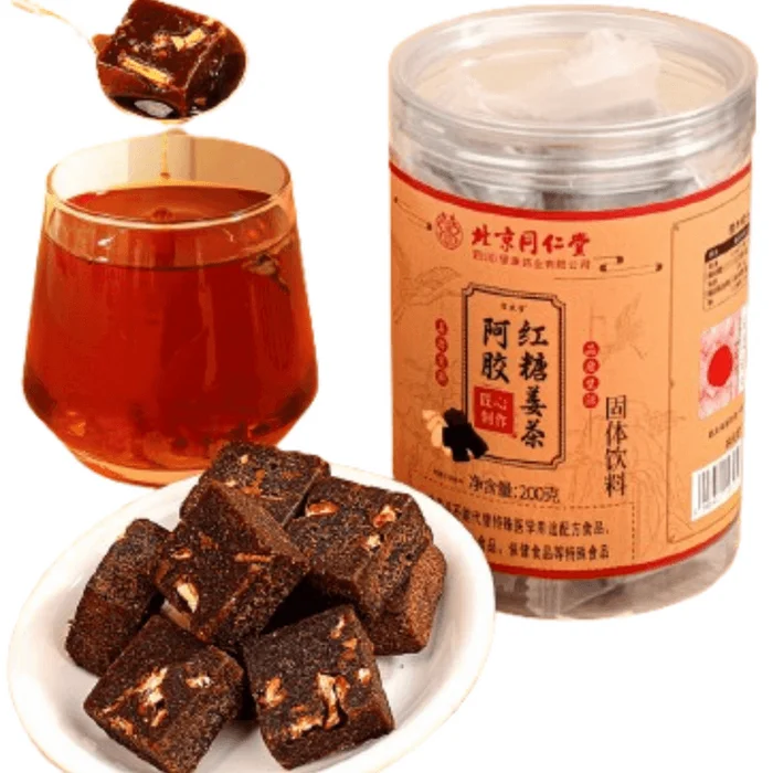 Ancient Brown Sugar Ginger Tea Date Great Auntie's Tea for Qi and Blood Nutrition 200g