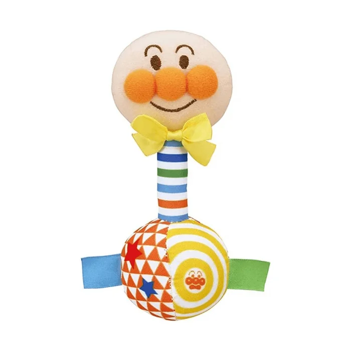 Anpanman Cloth Rattle Shaker Suitable