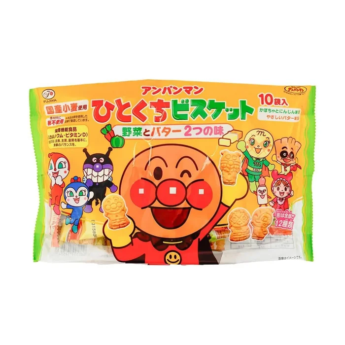 ANPANMAN Hiragana Biscuit 27g