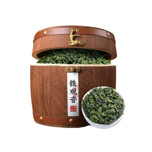 Anxi Tieguanyin Premium Strong Aroma Tea 2024 New Tea Oolong Tea Spring Tea Gift Set 500g/can