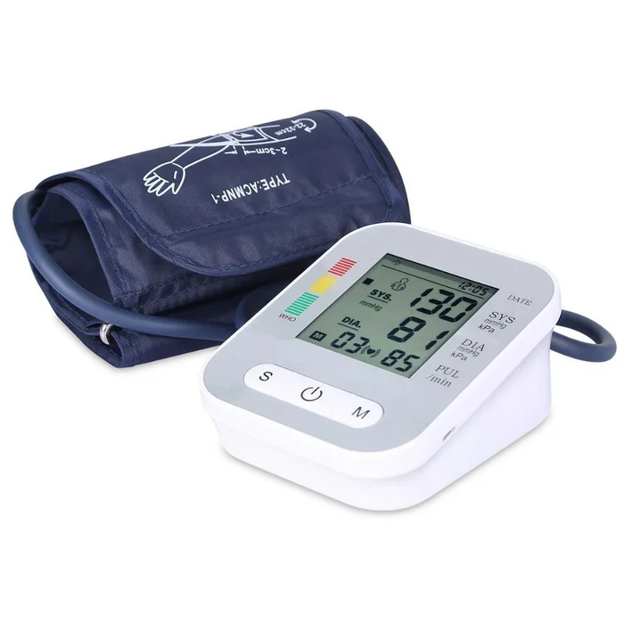 Arm Blood Pressure Monitor with Digital LCD Display