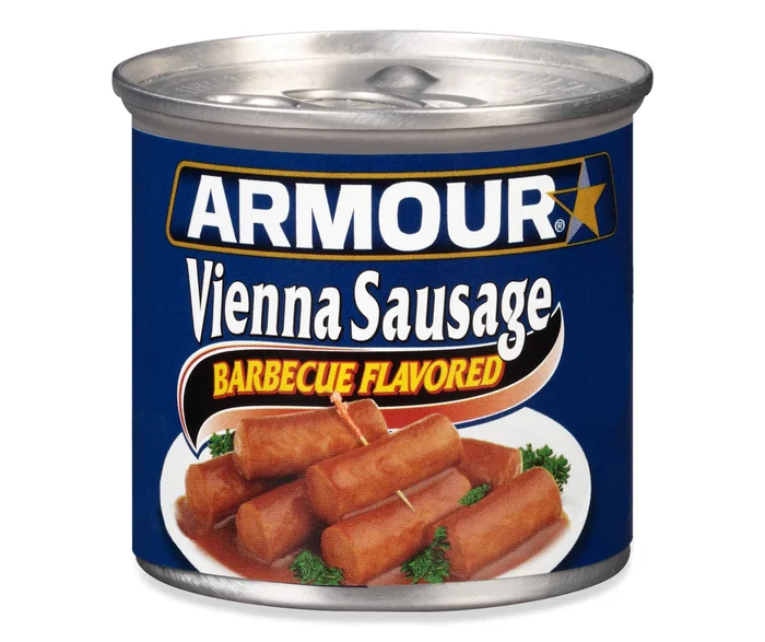 Armour Barbecue Flavored Vienna Sausage, 4.6 oz Can