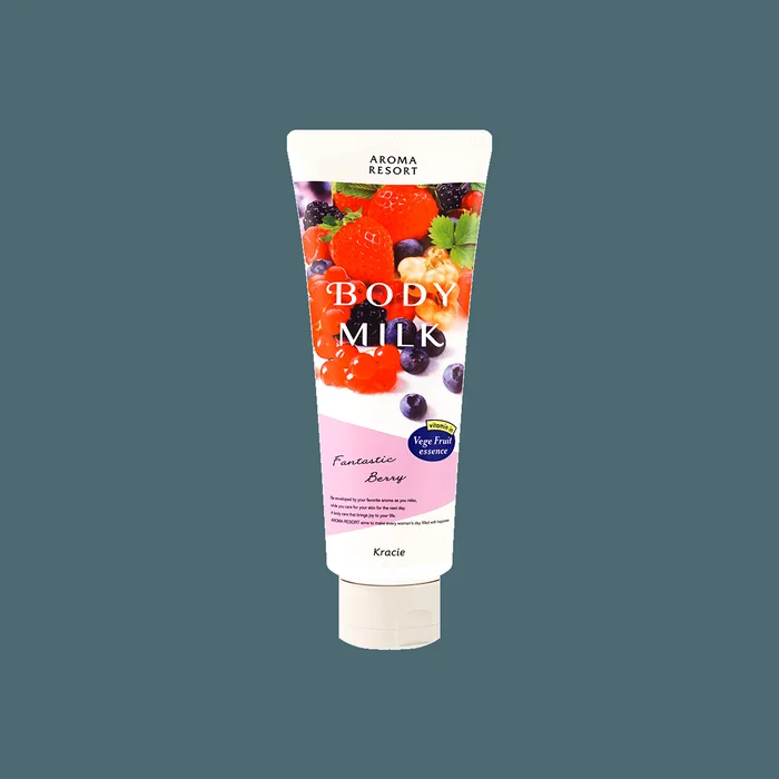 AROMA RESORT Body Milk #Fantastic Berry 200g