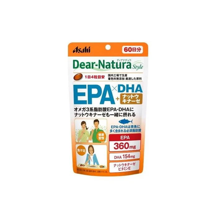 ASAHI Dear-Natura EPA DHA Refined Fish Oil 240 Tablets