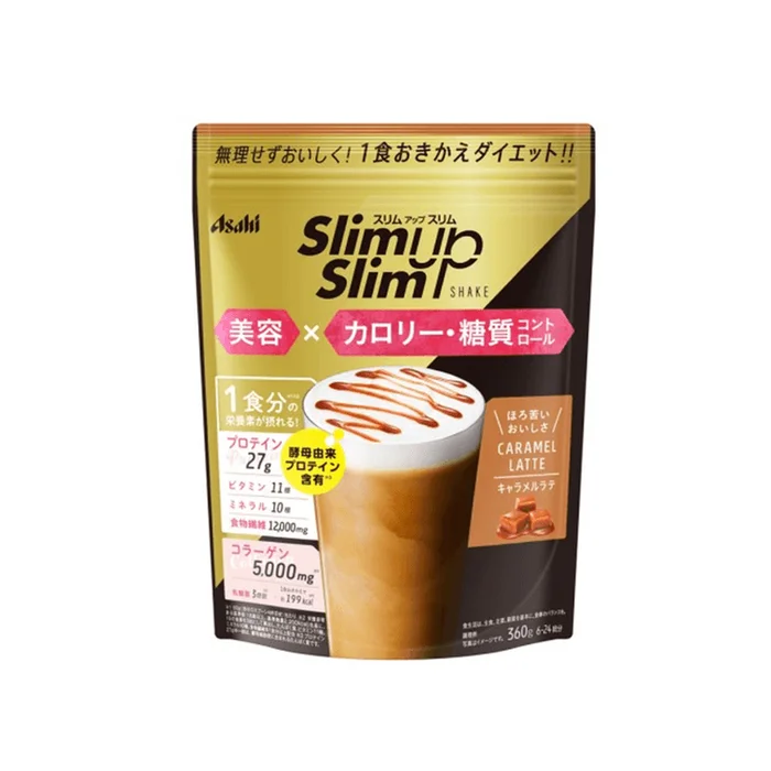Asahi Substitute Caramel Latte Milkshake 360g