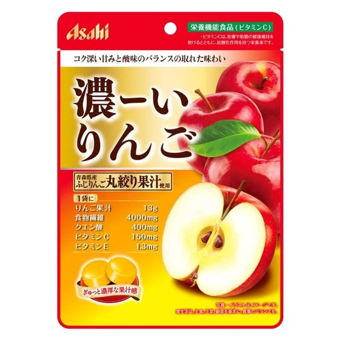 ASAHI Vitamin Sugar Concentrated Apple Throat Lozenges 88g
